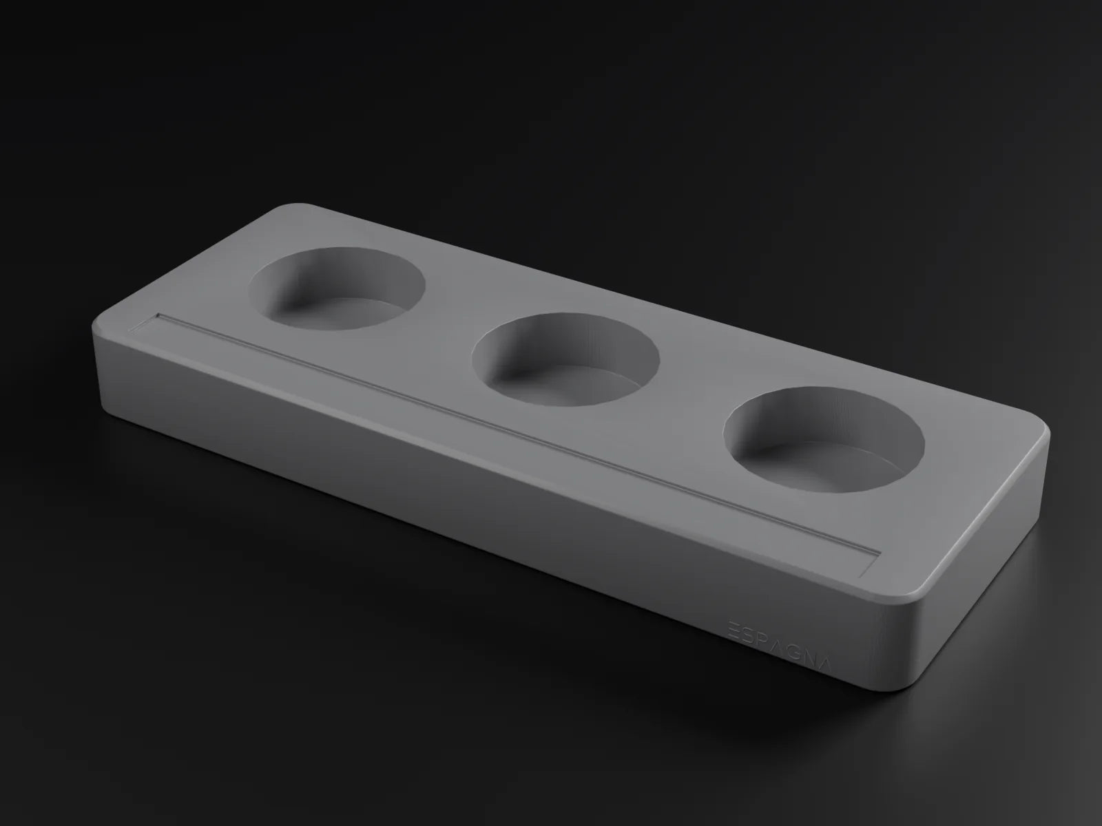 Expositor de granadas: render de presentación