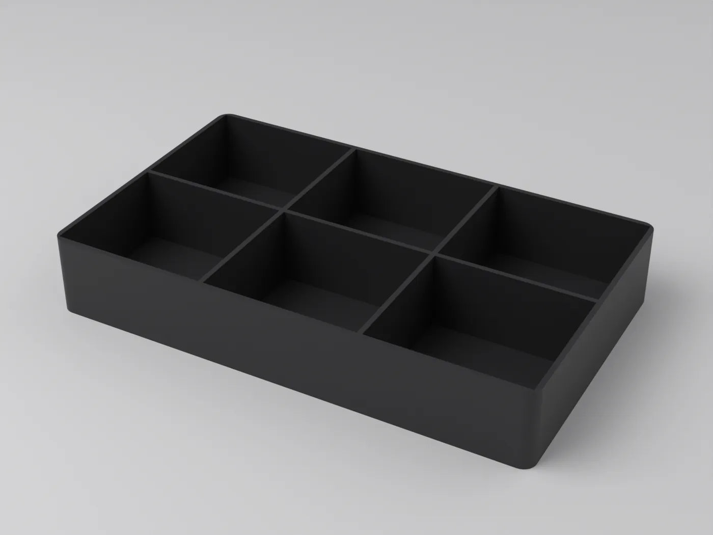 Organizador de muestra generado por el laboratorio, en vista 3D